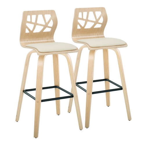 Folia 30" Fixed-height Barstool - Set Of 2